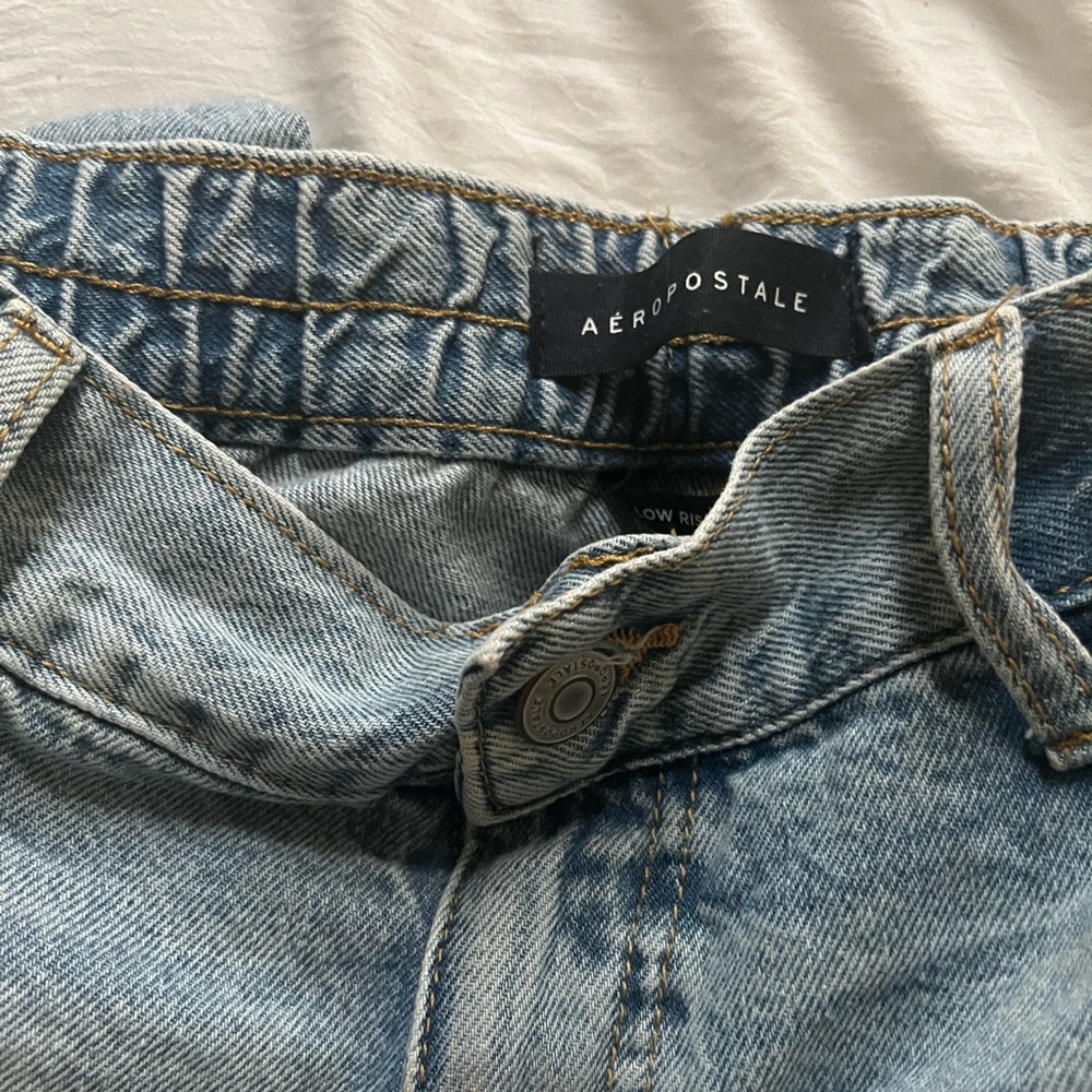 Aeropostale Blue Cargo Jeans